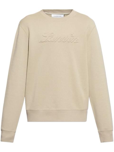 Lanvin logo sweatshirt