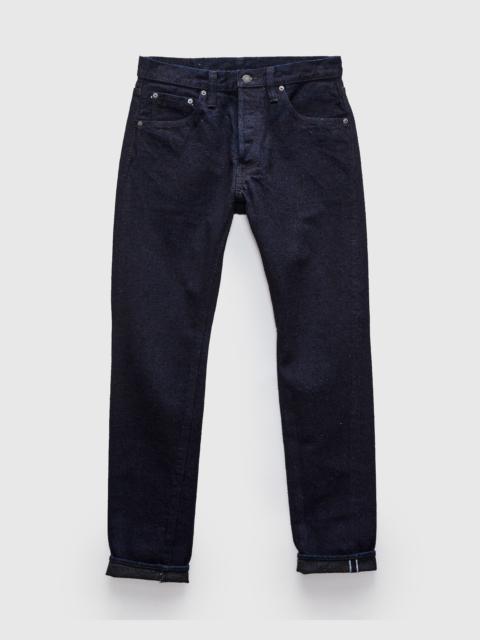 Pure Blue Japan "Indigo x Sumi" 16oz Rinsed Double Nep Selvedge Denim - Relaxed Tapered Fit