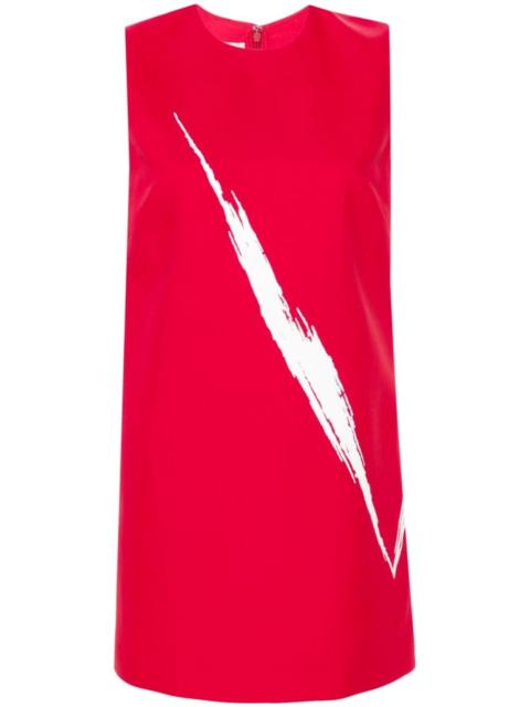 Valentino graphic-print mini dress