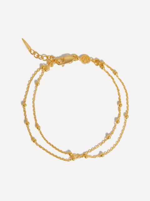 MISSOMA 18ct Gold-Plated Vermeil Silver Double Chain Bracelet