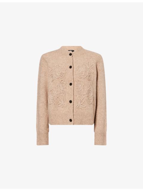 Rails Coralee Embroidered Knitted Cardigan