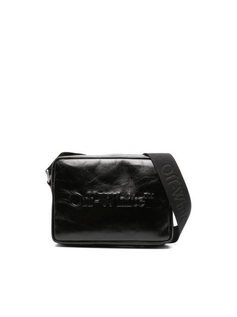 Off-White Bookish leather messenger bag