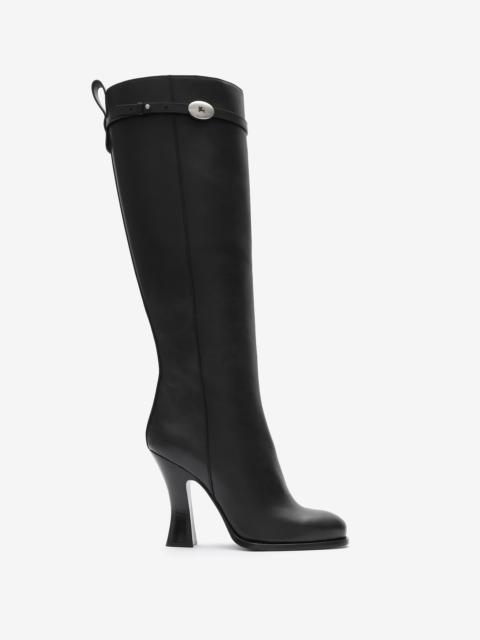 Burberry Leather Pillar Boots