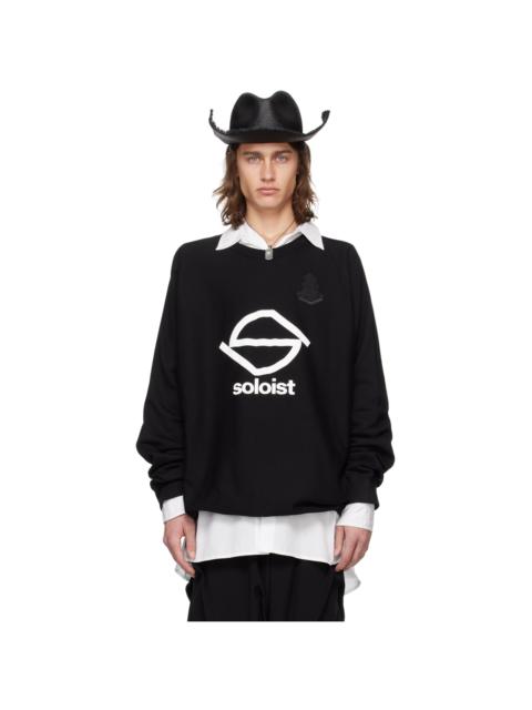 TAKAHIROMIYASHITA TheSoloist. Black Bone Emblem Sweatshirt