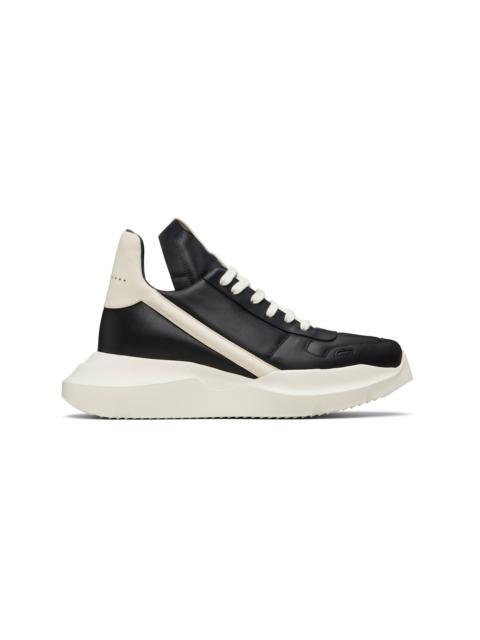 Rick Owens Black Temple Geth Runner Sneakers
