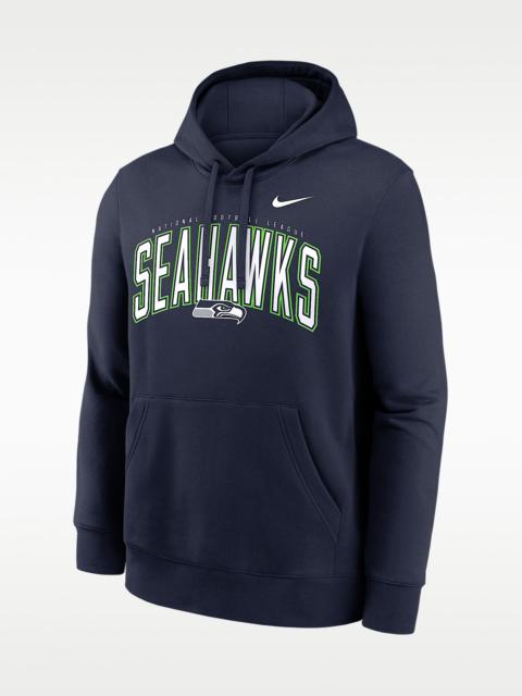 Nike Seattle Seahawks Club Men's Nike NFL Pullover Hoodie