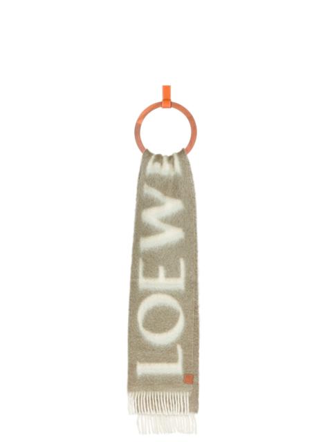 Loewe LOEWE scarf in wool and mohair