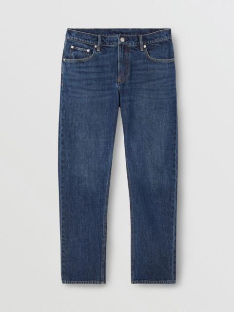 Burberry Straight Fit Washed Jeans