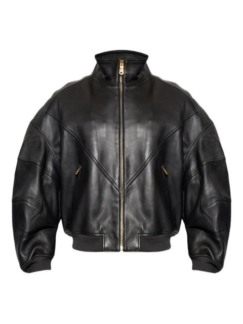 WILLY CHAVARRIA zip-fastening lambskin jacket