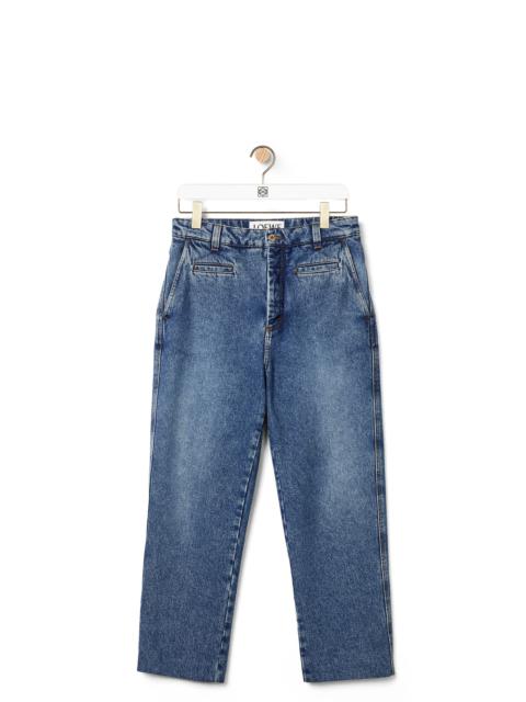 Loewe Fisherman jeans in denim