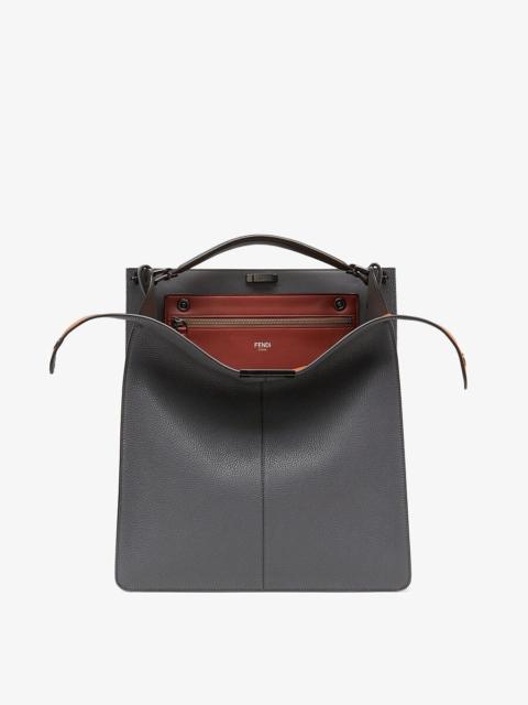FENDI Gray leather bag