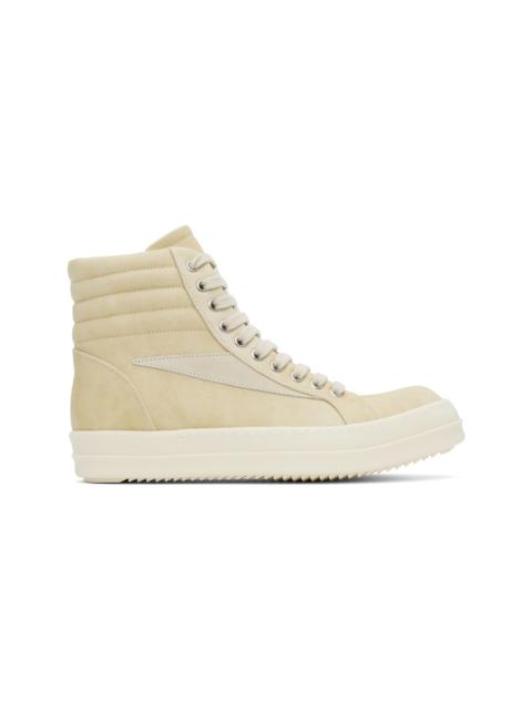 Beige Hollywood Vintage High Sneakers
