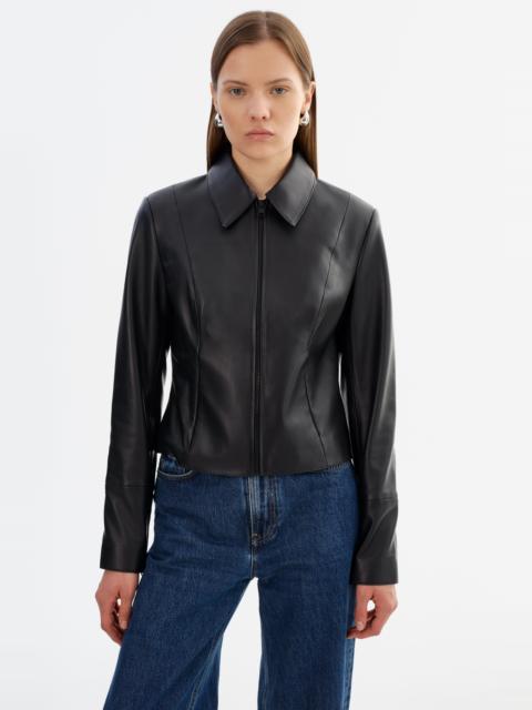 LAMARQUE OCEANA | Fitted Leather Jacket