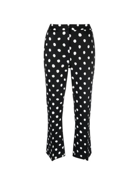 Marni polka-dot print cropped trousers