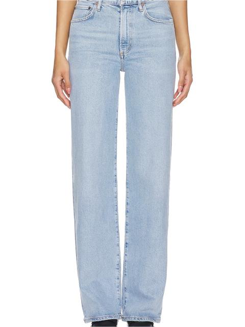 AGOLDE Harper Mid Rise Wide Leg Straight