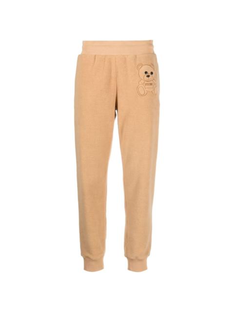 Moschino Teddy-bear detail cropped trousers