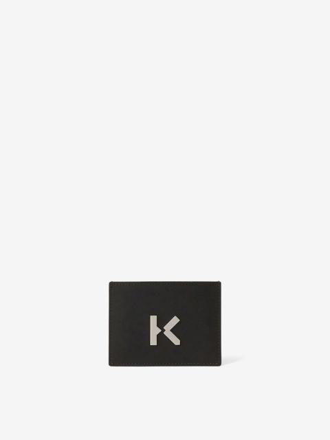 KENZO KENZO K leather card holder