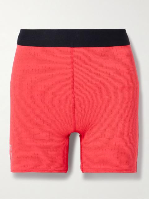On Pace Tights stretch-jersey shorts Red