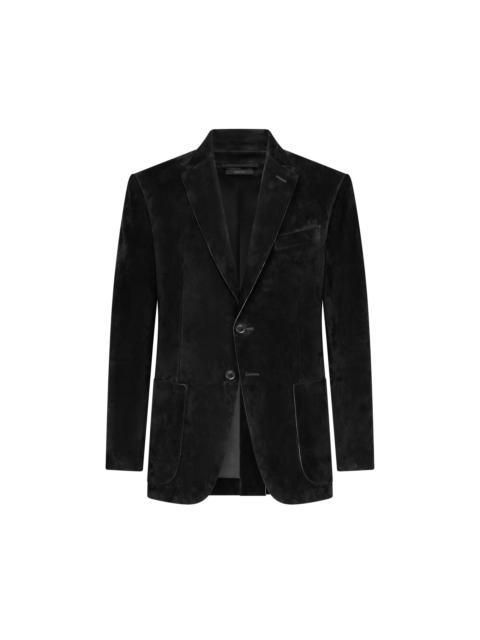 TOM FORD CASHMERE SUEDE SARTORIAL BLAZER