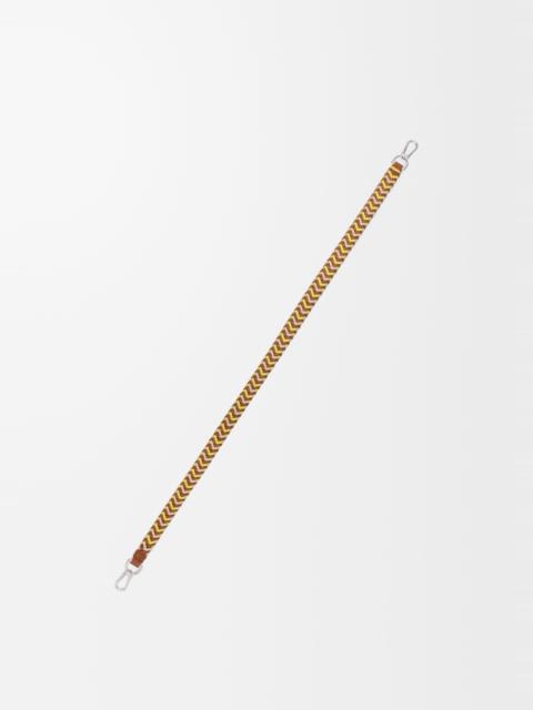 Loewe Woven strap in leather