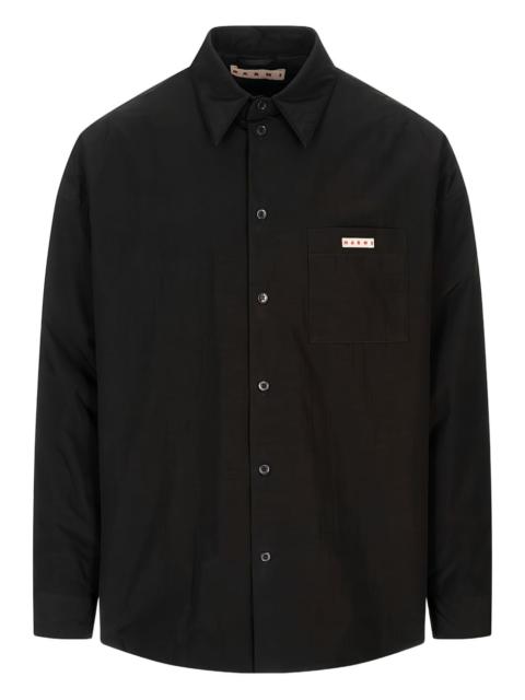 Marni pocketed cotton shirt
