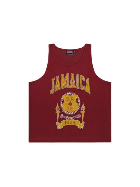 DENIM TEARS Denim Tears x Stussy Jamaica High Gym Tank Red