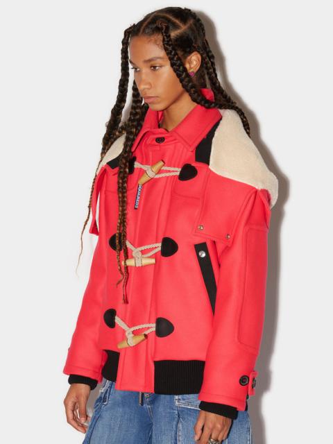 DSQUARED2 VOLCANO DUFFLE JACKET