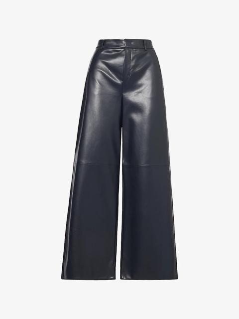 Nanushka MAERLE Okobor Alt-Leather Pants