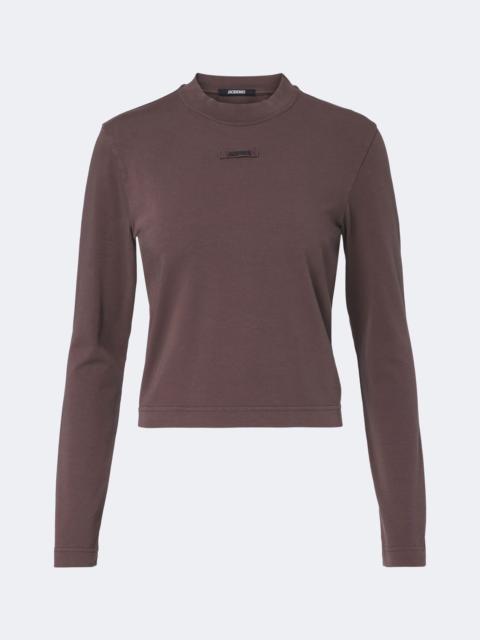 JACQUEMUS Gros Grain cotton-blend jersey T-shirt