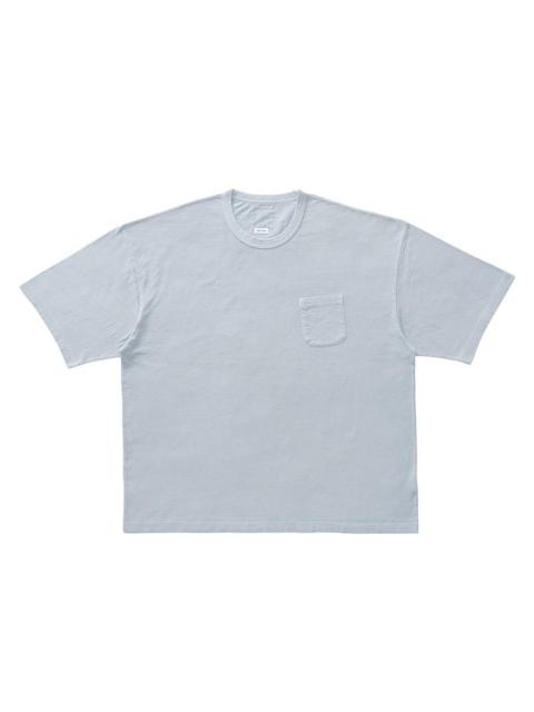visvim MONDO TEE S/S DMGD LT.BLUE