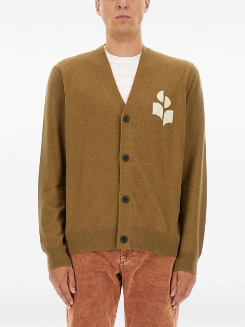 Isabel Marant logo button cardigan