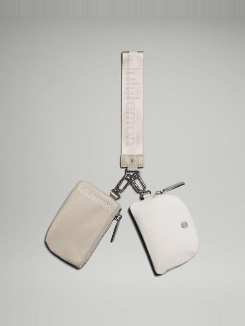 lululemon Dual Pouch Wristlet *Wordmark