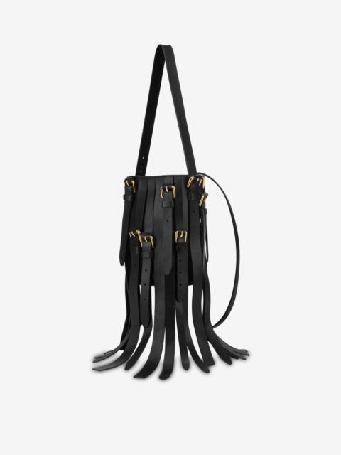 Moschino MULTIBELTS NAPPA BUCKET BAG