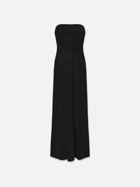 FRAME Tube Knit Dress in Black