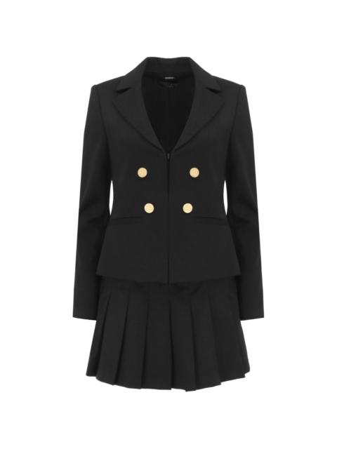 Alice + Olivia blazer pleated mini dress