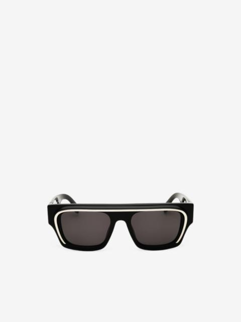 Palm Angels Salton rectangle-frame sunglasses