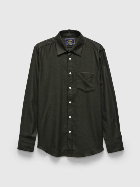 Portuguese Flannel Teca Button-Up Shirt in Forest