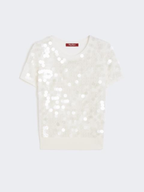 SAIO Sequinned wool sweater