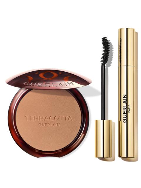 GUERLAIN Women's Terracotta Bronzer & Mascara Set