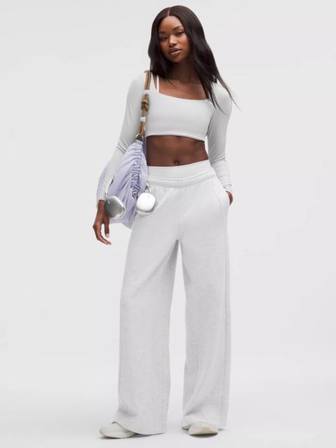 lululemon Scuba Mid-Rise Wide-Leg Pant *Short