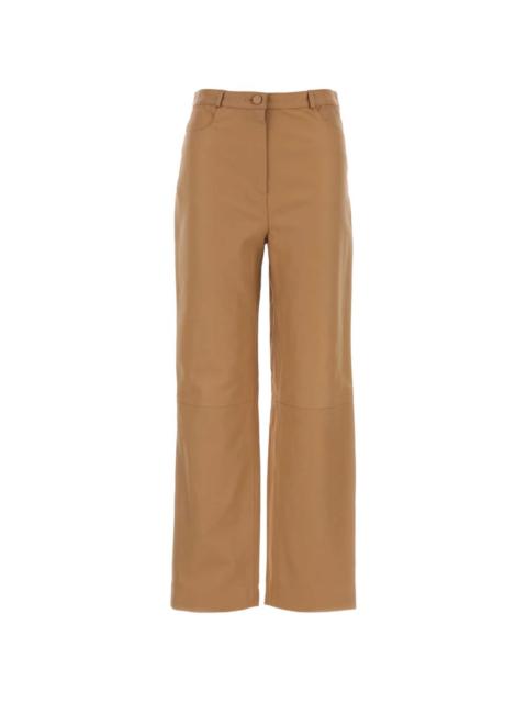 Loulou de Saison leather trousers