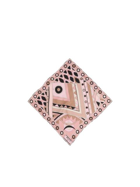 PUCCI vivara print small silk carrè