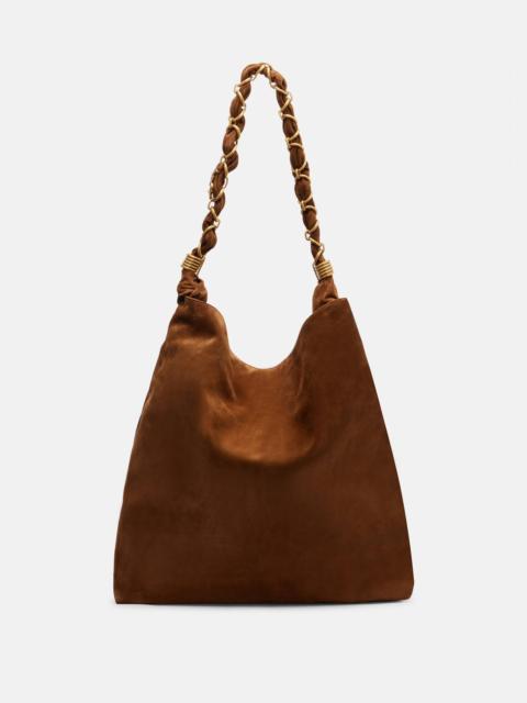 Amalia Cassandre suede shoulder bag