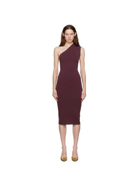 GAUGE81 Burgundy Arriba Midi Dress