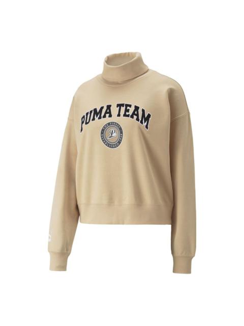 (WMNS) PUMA Team Hoodie 'Beige' 539271-67