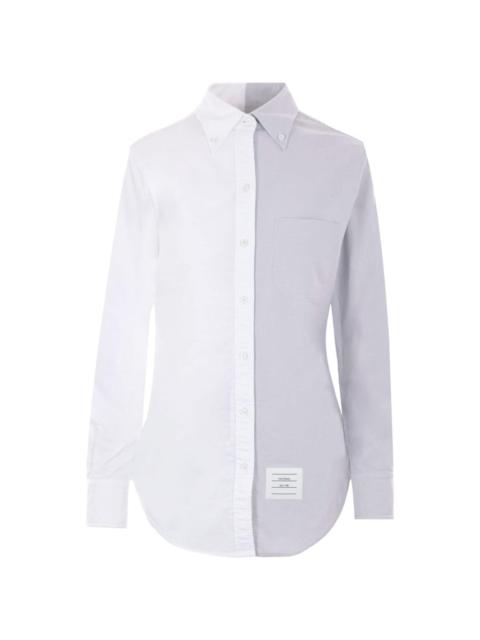 Thom Browne two-tone shirt