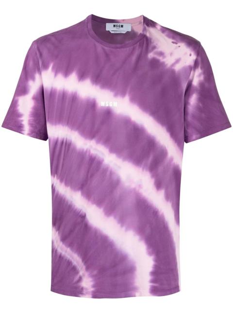 tie-dye print T-shirt