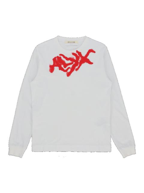 1017 ALYX 9SM SPRAY LOGO L/S TEE