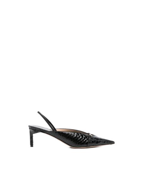 TOM FORD sling-back leather pumps