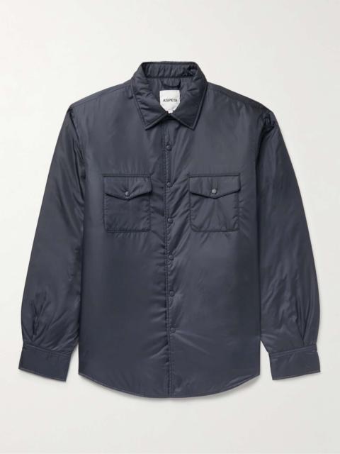 Padded Nylon Overshirt